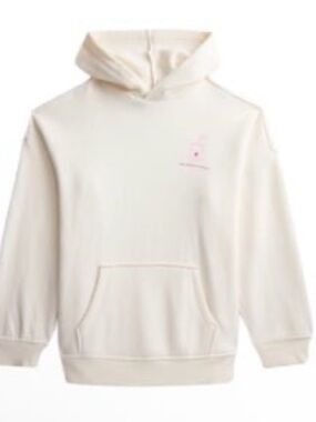 Girls Sz 8 Weekend Academy Ivory Hoodie